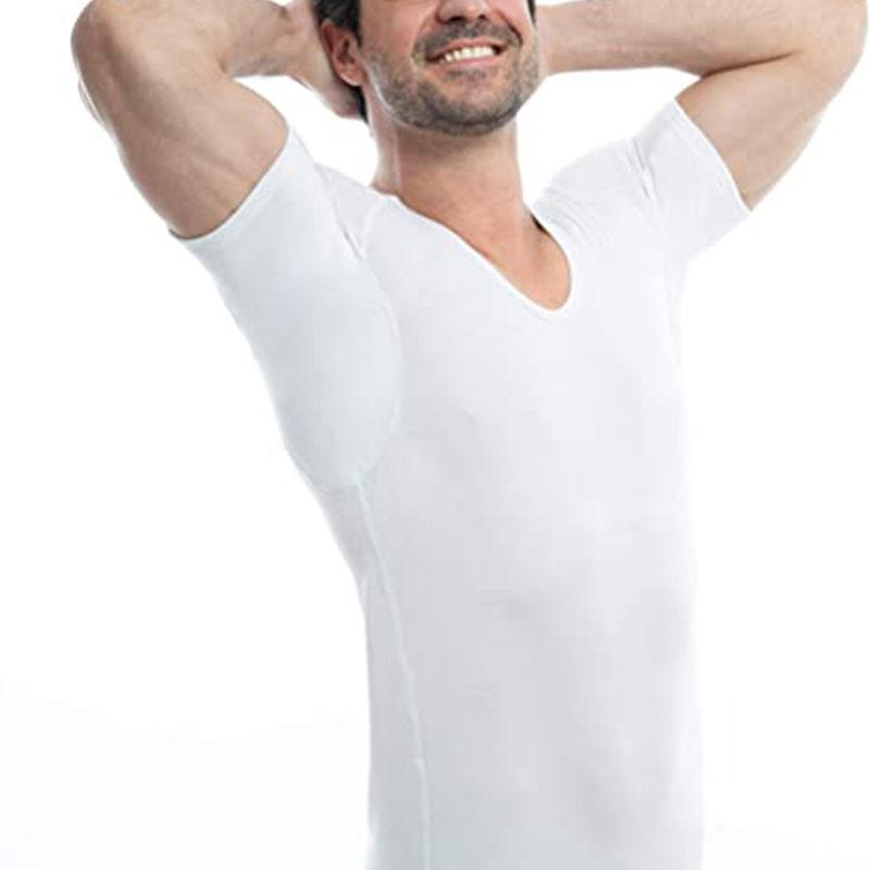 Undershirt Crew Neck - Trockenes, weiches, weißes Modal, hochwertiges, luxuriöses