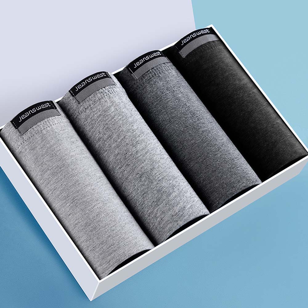 Boxer Brief Pack Cotton - 2/3/4 Stück Boxershorts für Herren, Baumwolle,