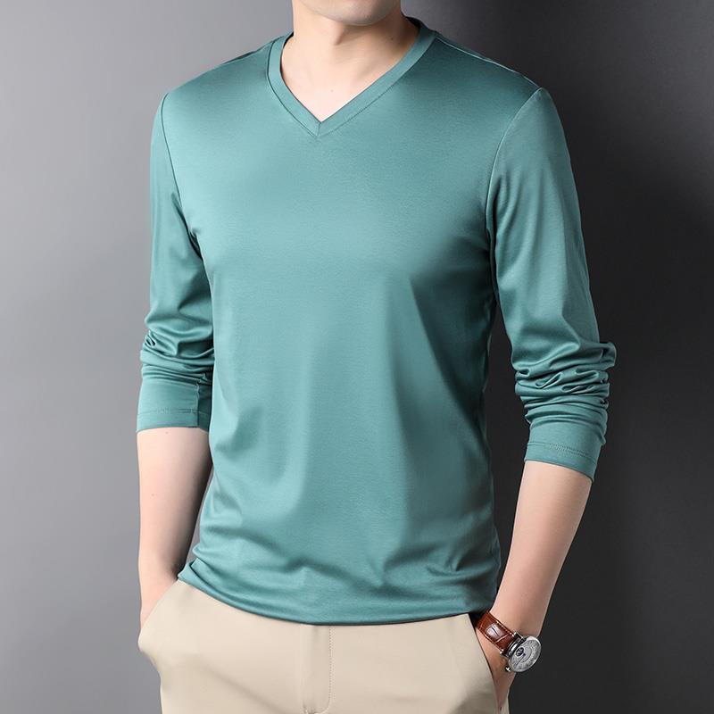 Stilvolle V-Ausschnitt Langarm – Undershirt Crew Neck Bewertung und Preis
