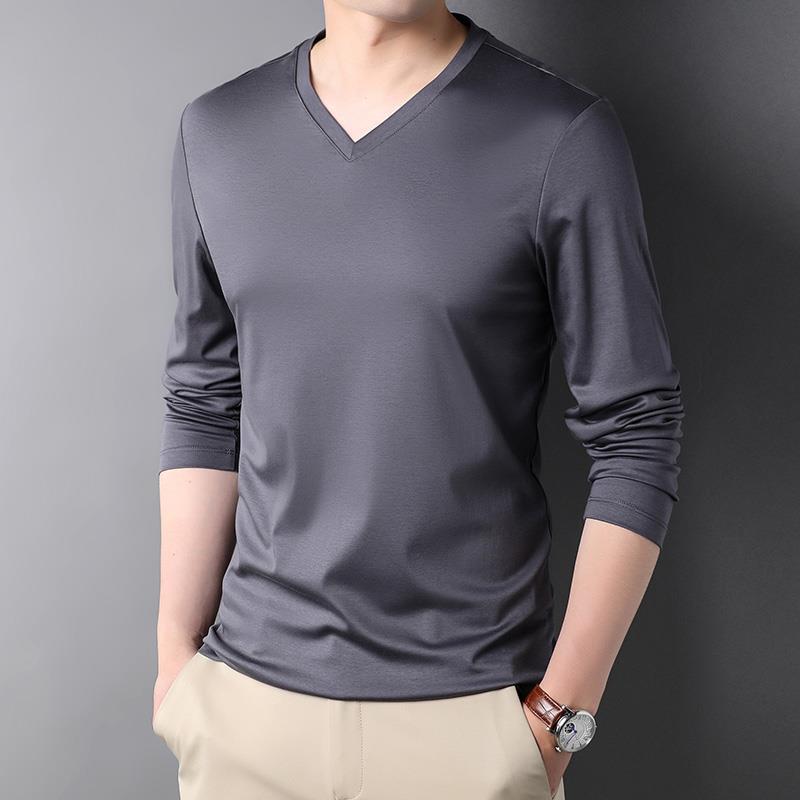 Stilvolle V-Ausschnitt Langarm – Undershirt Crew Neck Bewertung und Preis